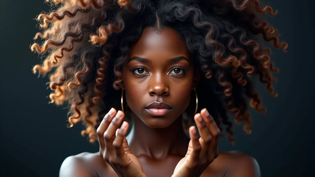 Afro loki doczepiane: Metamorfozy przed i po