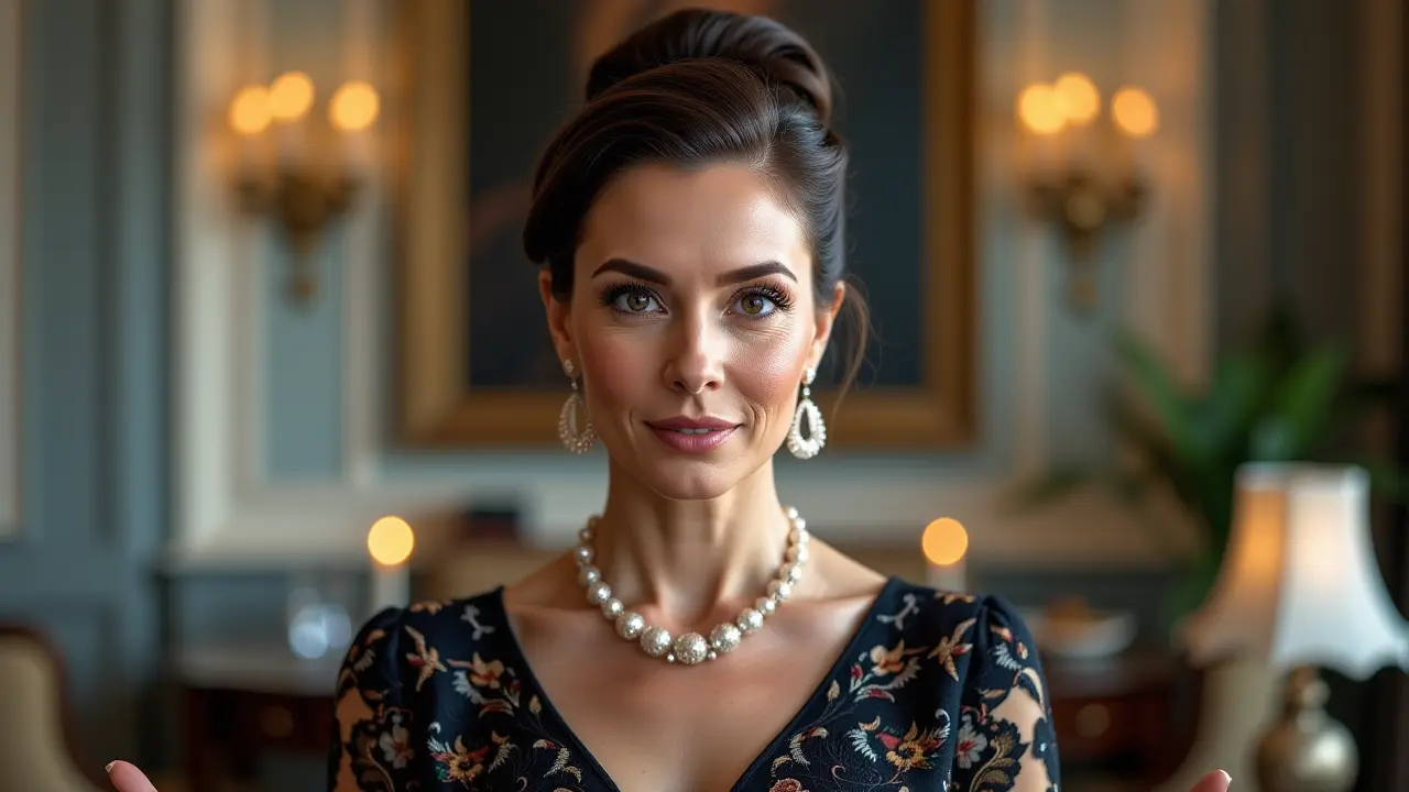 Eleganckie fryzury na komunię dla mamy
