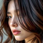 Siwe Pasemka na Brązowych Włosach: Modna Metamorfoza