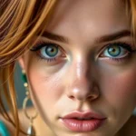 Idealne kolory włosów dla zielonych oczu