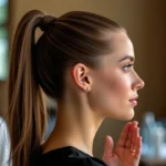 Wysoki kucyk krok po kroku