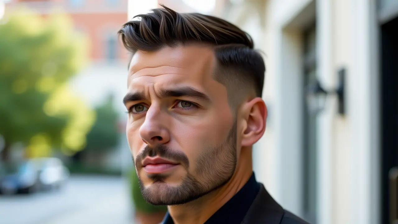 Stylowe fryzury dla mężczyzn na zakola