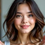 Fryzury damskie półdługie cieniowane – modne cięcia