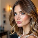 Przewodnik po modnych fryzurach półdługich cieniowanych