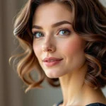 Modne fryzury loki na średnie włosy i stylizacje