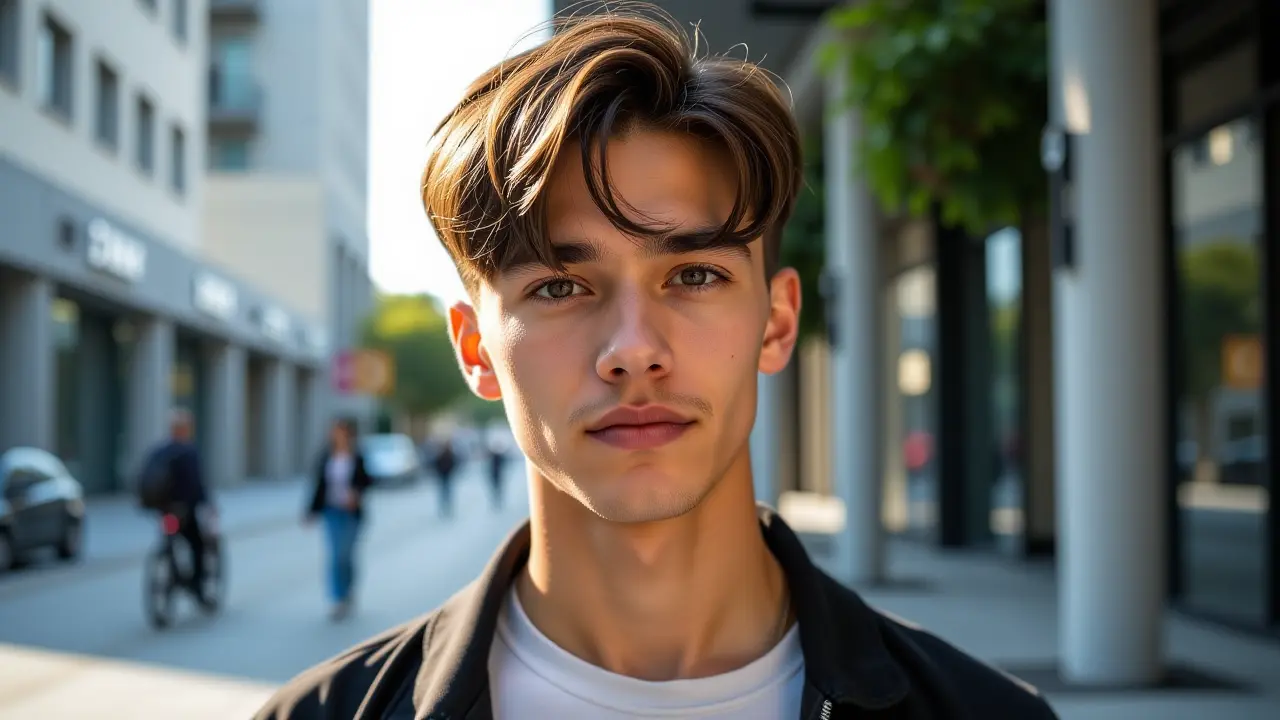 Modne fryzury męskie z grzywką: stylizacja i wybór.