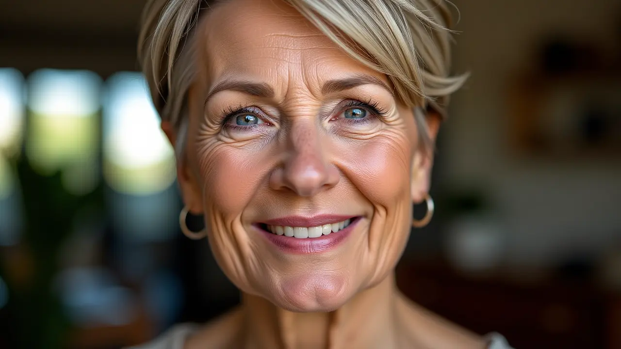 Modne fryzury dla pań po sześćdziesiątce inspiracje