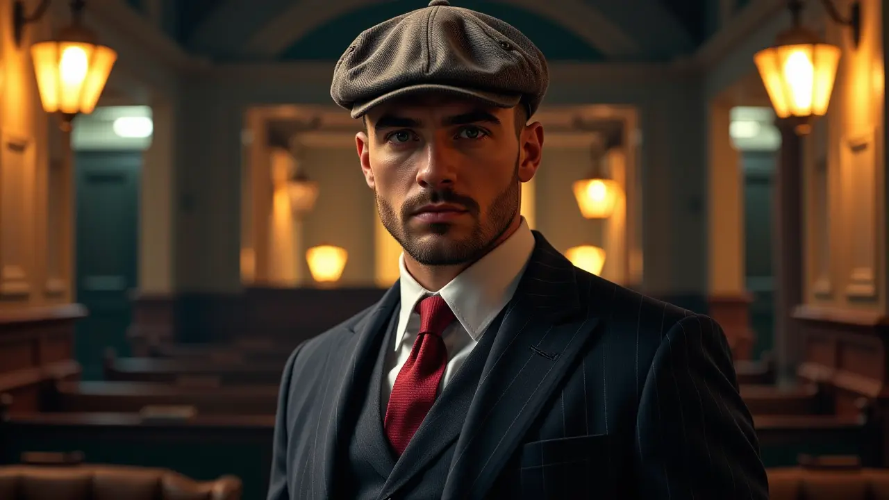 Fryzury męskie Peaky Blinders: Styl Thomasa Shelby’ego