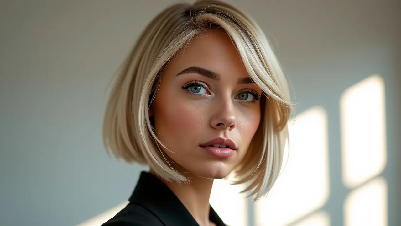 Modne krótkie fryzury blond: inspiracje
