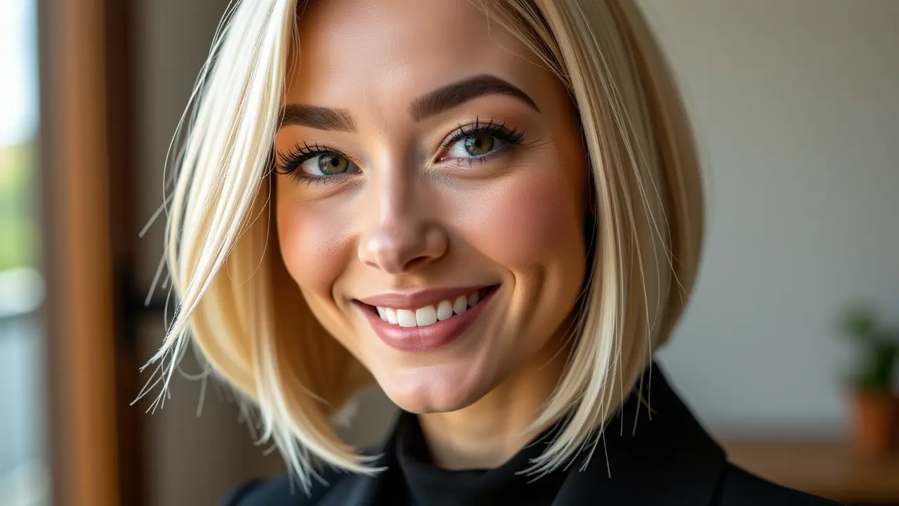 Modne fryzury krótkie blond włosy i ich pielęgnacja.