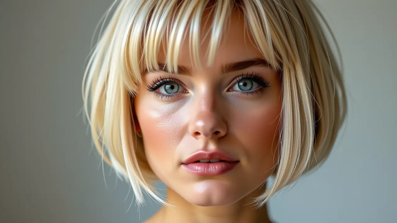 Przewodnik po modnych krótkich fryzurach blond