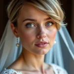 Fryzury ślubne krótkie włosy: inspiracje dla panny młodej