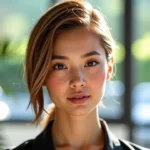 Przedziałek na boku: Idealna fryzura dopasowana do twarzy