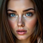 Sombre Brąz na Prostych Włosach – Inspiracje Koloryzacji