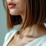 Modne fryzury do ramion dla prostych włosów