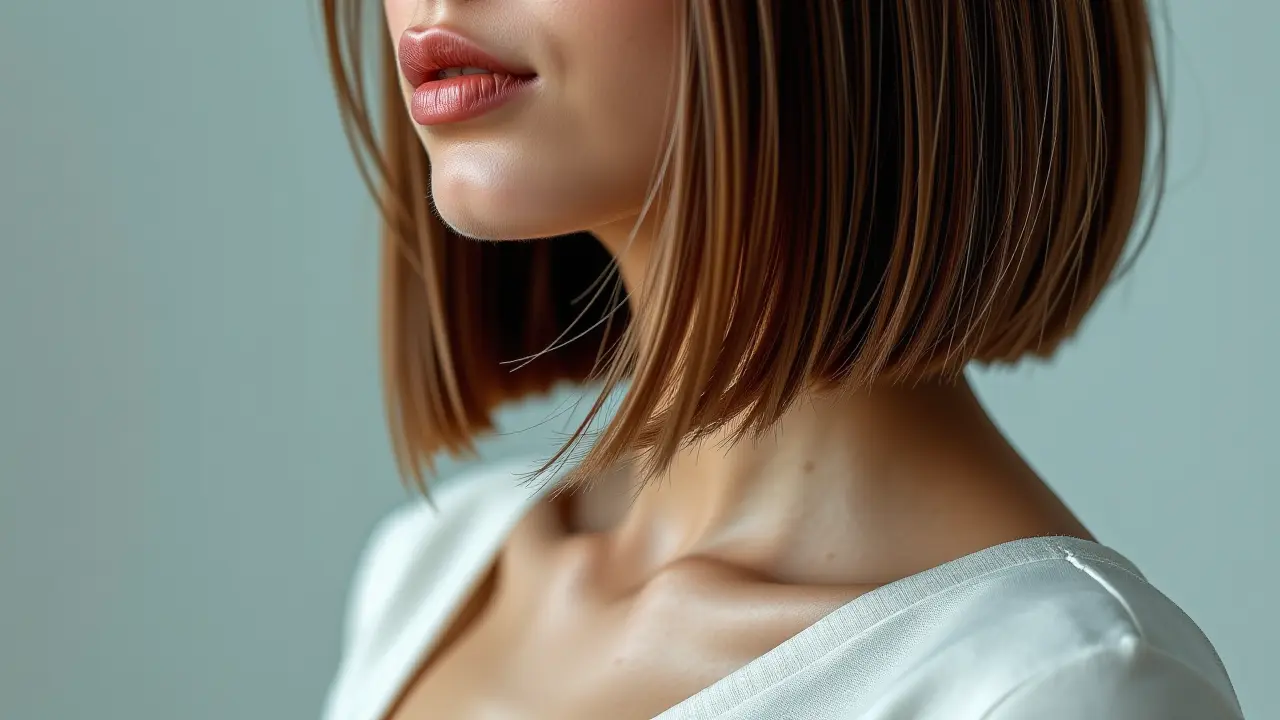 Modne fryzury do ramion dla prostych włosów