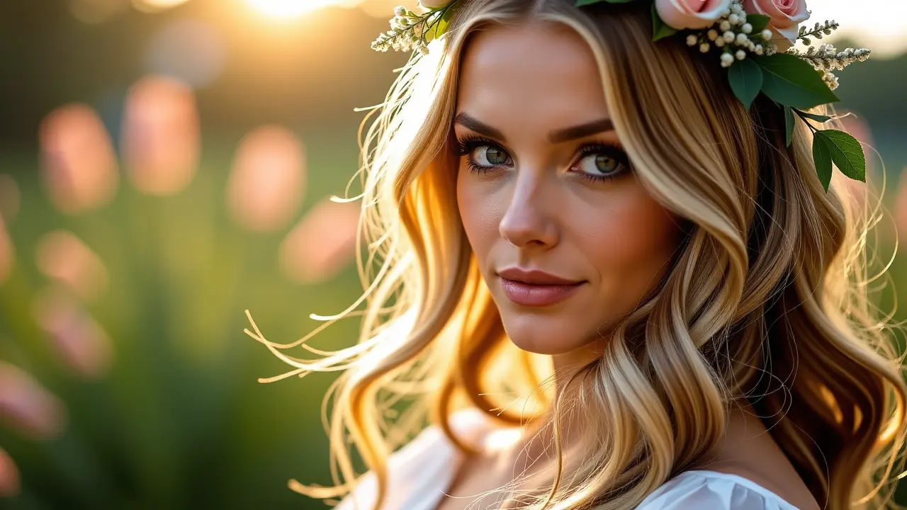 Fryzura Ślubna Rozpuszczone Włosy: Fale, Loki, Boho