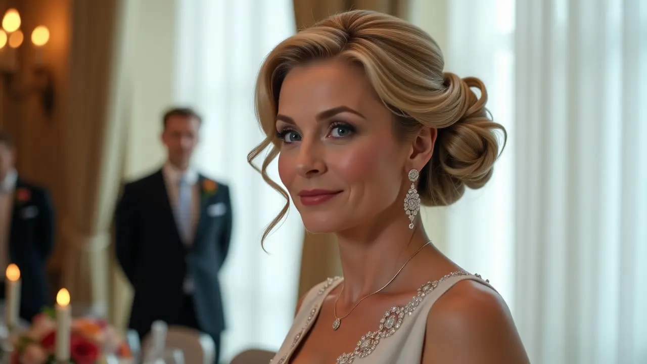 Eleganckie fryzury dla mamy weselnej – inspiracje