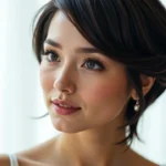 Fryzury krótkie włosy na wesele dla panny młodej i gości