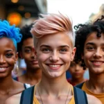 Trendy fryzury młodzieżowe dla dziewcząt i chłopców 2024